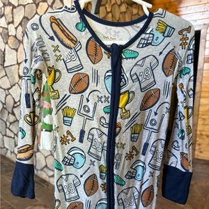 Little sleepies zippy - football